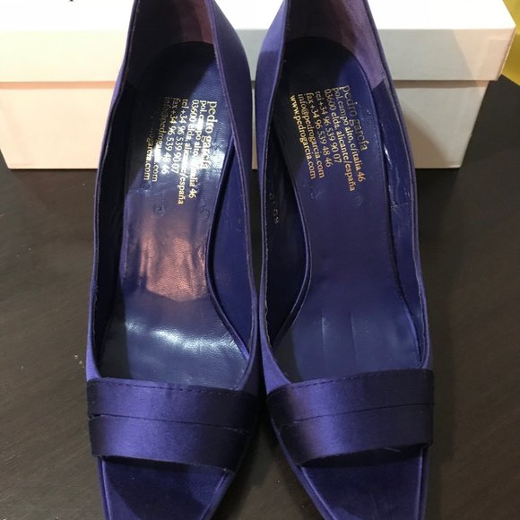 Purple Pedro Garcia open toe pumps size 41 - Picture 5 of 7